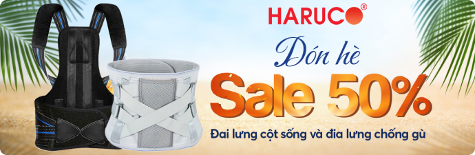 Đón hè Sale 50% - Đai lưng cột sống và đai lưng chống gù