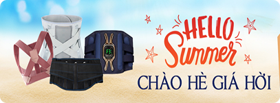 Hello Summer - Chào hè giá hời, Voucher 100K, Ưu đãi đến 35%, Freeship 0đ