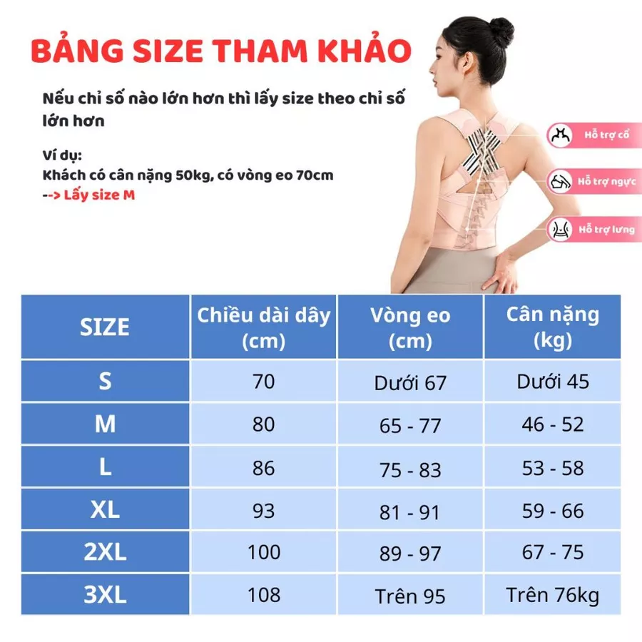 Đai Lưng Chống Gù Haruco HRC-06-2