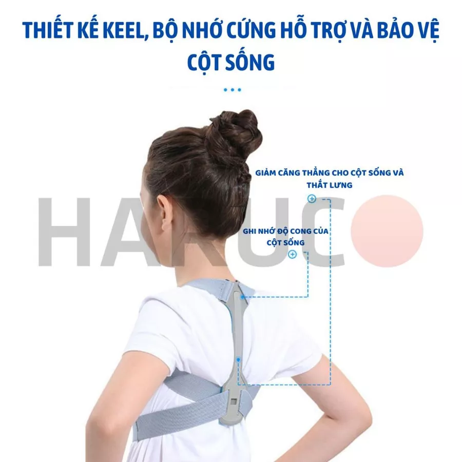 Đai Lưng Chống Gù Trẻ Em Haruco HRC-06-6