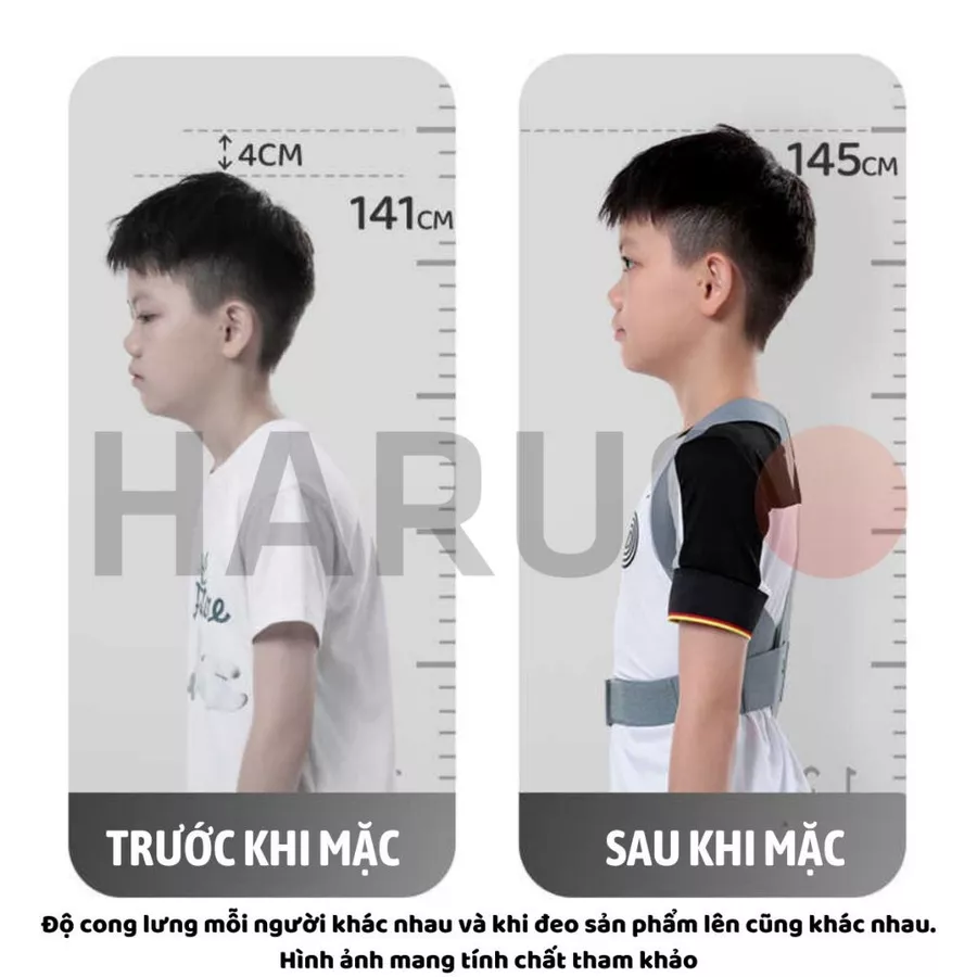 Đai Lưng Chống Gù Trẻ Em Haruco HRC-06-6