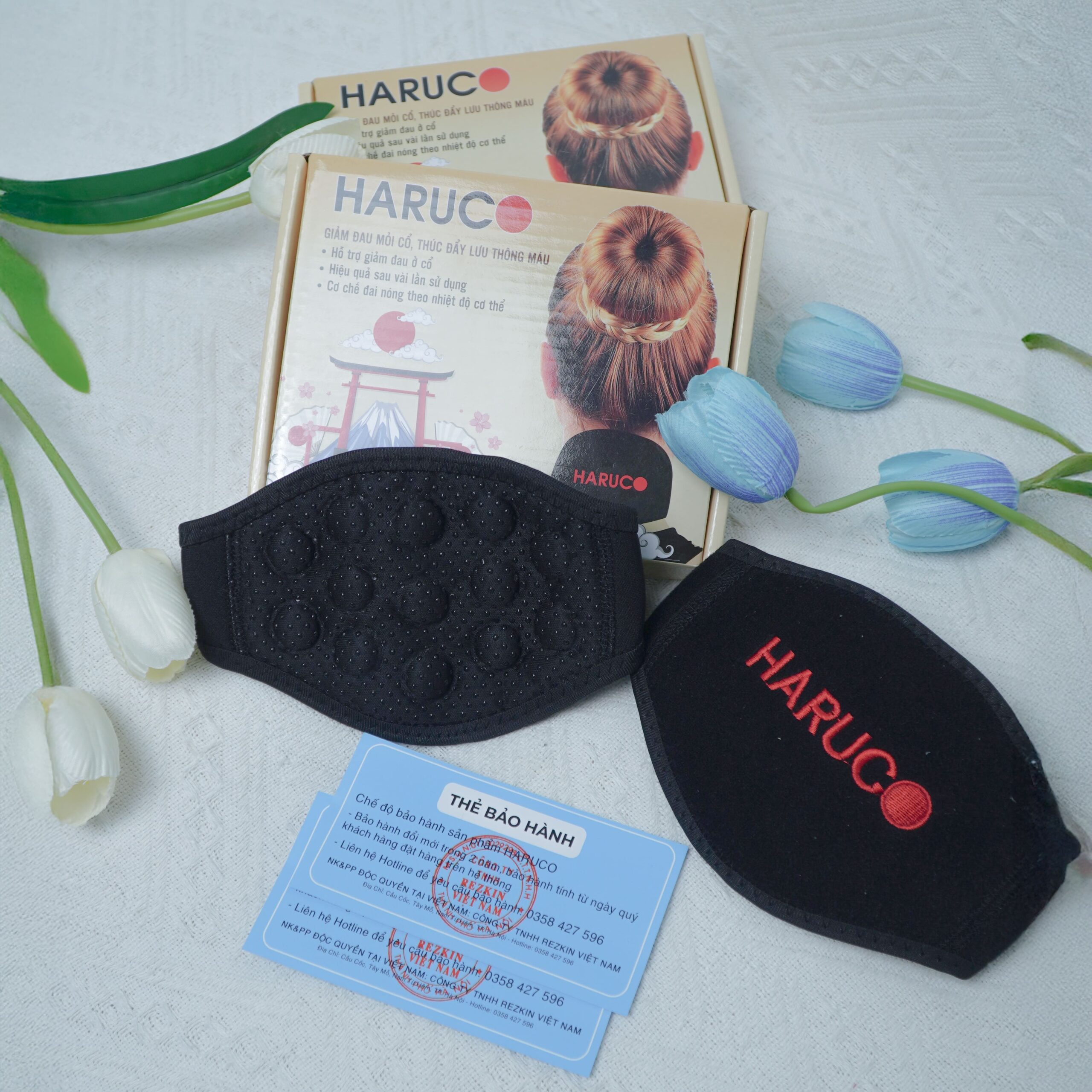 Đai Cổ Đá Nóng Haruco HRC-04-1