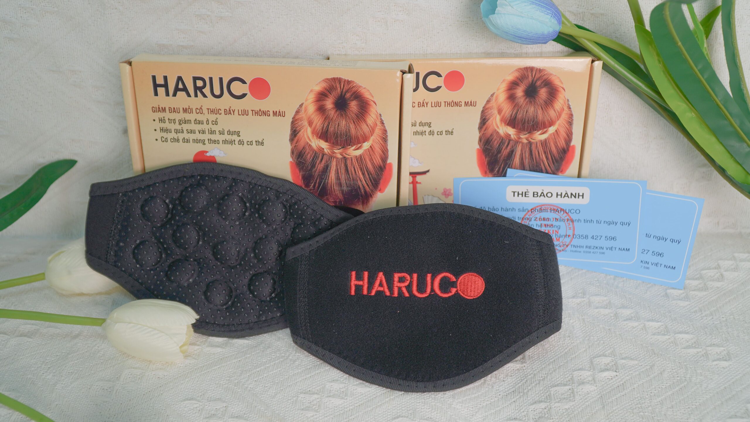 Đai Cổ Đá Nóng Haruco HRC-04-1