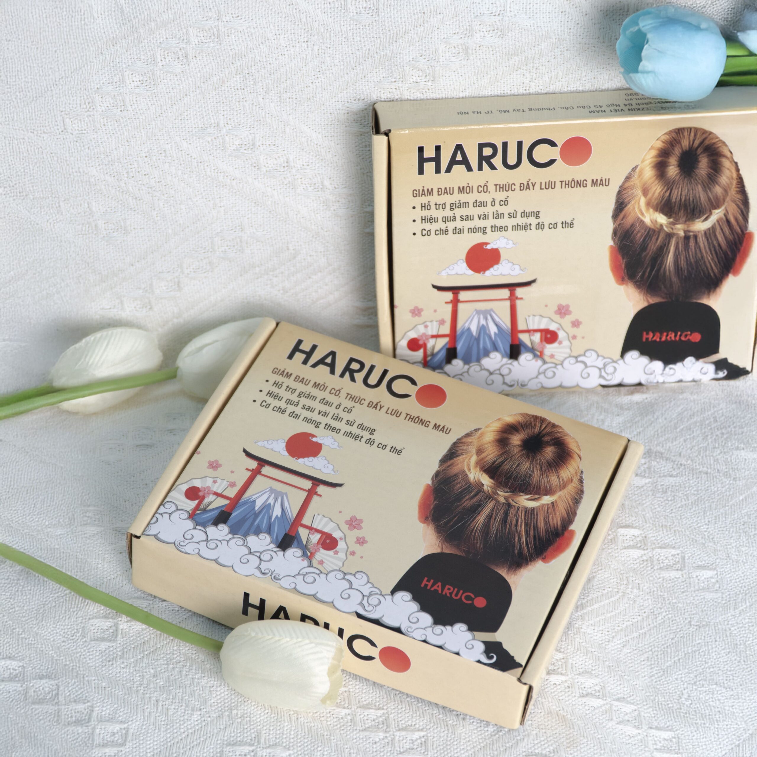 Đai Cổ Đá Nóng Haruco HRC-04-1
