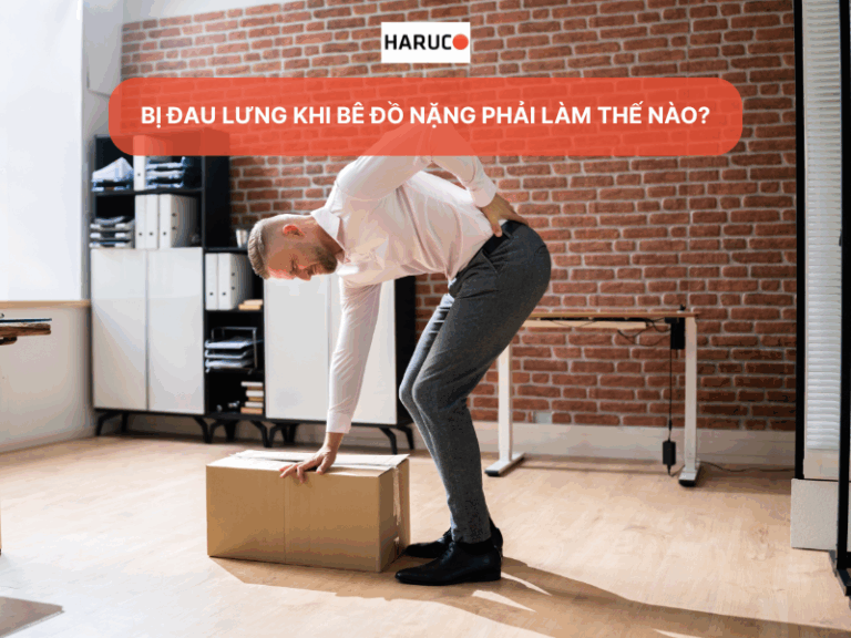Cách xử lý nhanh cơn đau lưng do bê vật nặng ngay tại nhà