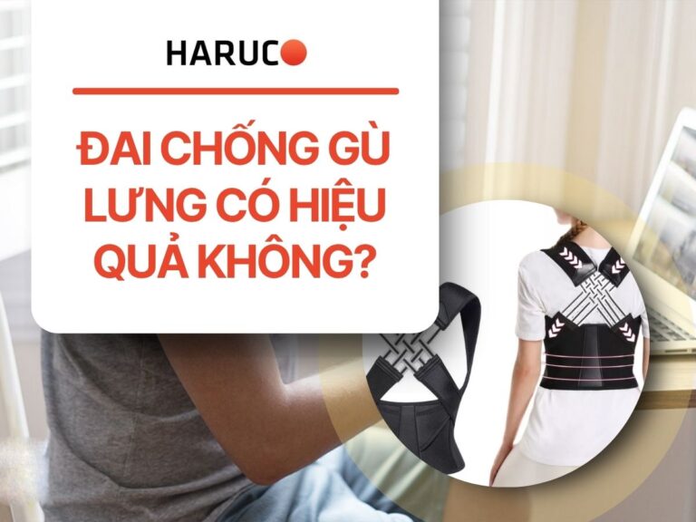 Đai chống gù lưng có hiệu quả không?