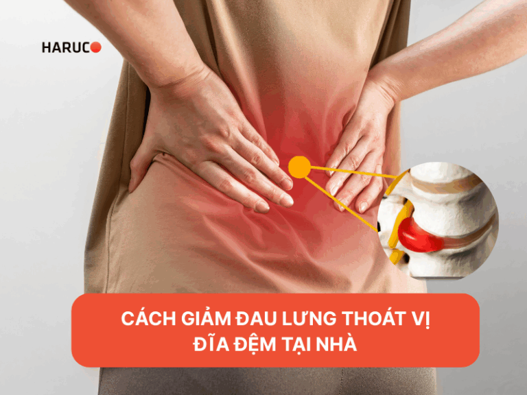 Cách giảm đau lưng thoát vị đĩa đệm tại nhà đơn giản, cực hiệu quả