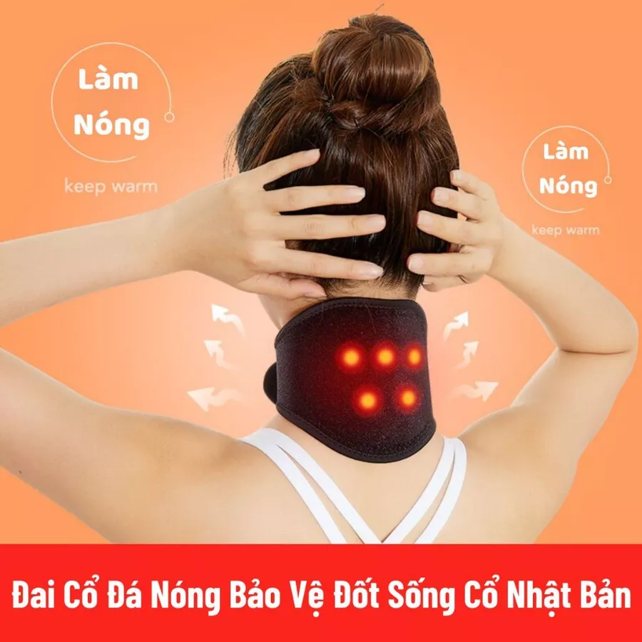 Đai Cổ Đá Nóng Haruco HRC-04-1