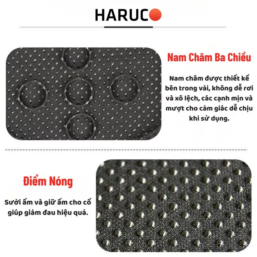 Đai Cổ Đá Nóng Haruco HRC-04-1
