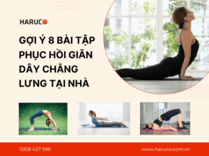 Gợi ý 8 bài tập phục hồi giãn dây chằng lưng tại nhà