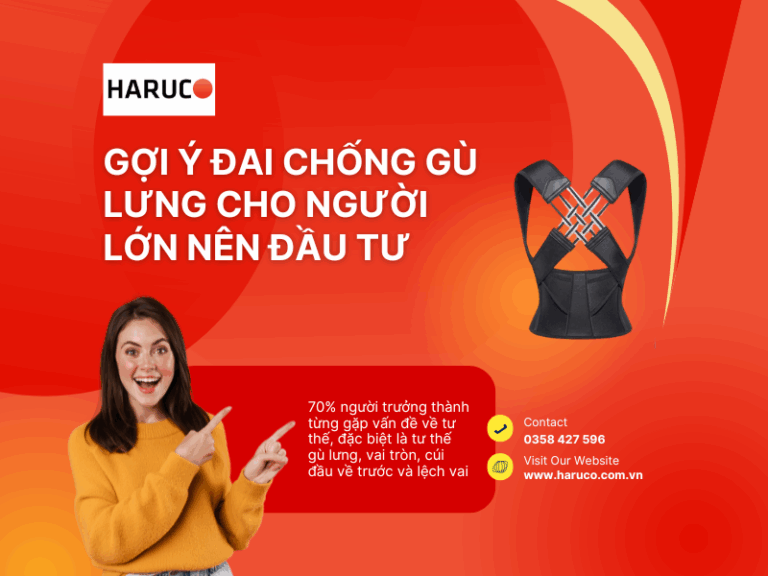 Gợi ý đai chống gù lưng cho người lớn nên đầu tư
