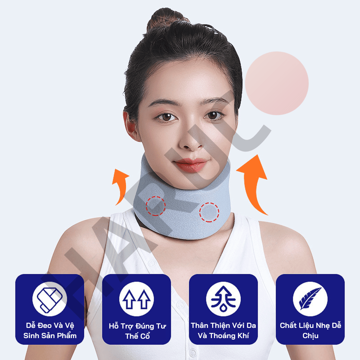 Nẹp Cổ Hỗ Trợ Cổ Rùa Hakoro