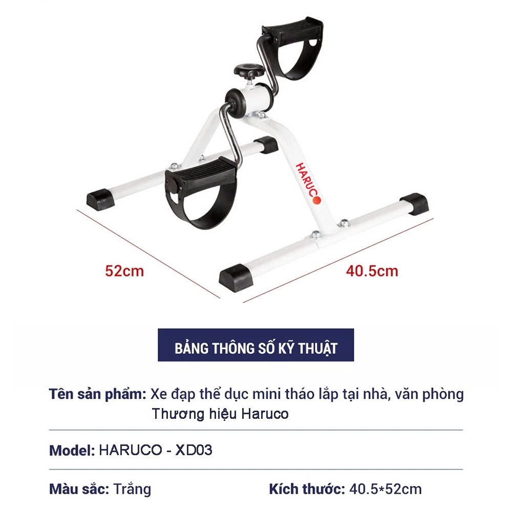 Xe Đạp Phục Hồi Chức Năng Haruco HRC-10-2