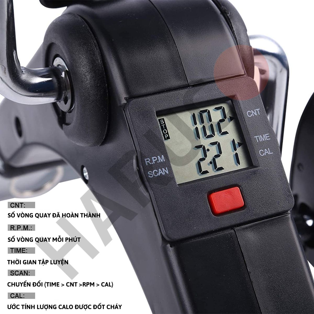 Xe Đạp Phục Hồi Sức Khỏe Haruco HRC-10-1