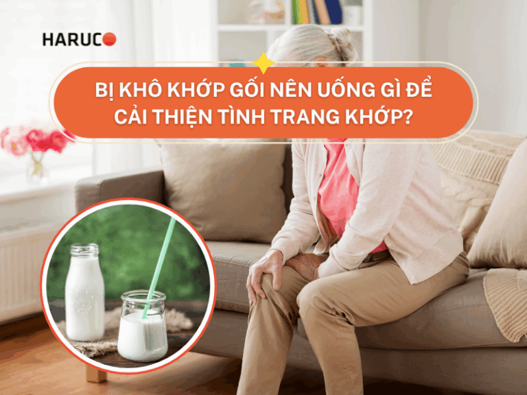 Bị khô khớp gối nên uống gì? Thức uống nên bổ sung và cần hạn chế