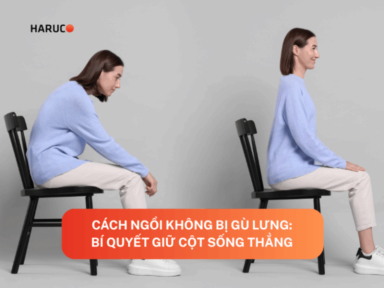 Cách ngồi không bị gù lưng: Bí quyết giữ cột sống thẳng