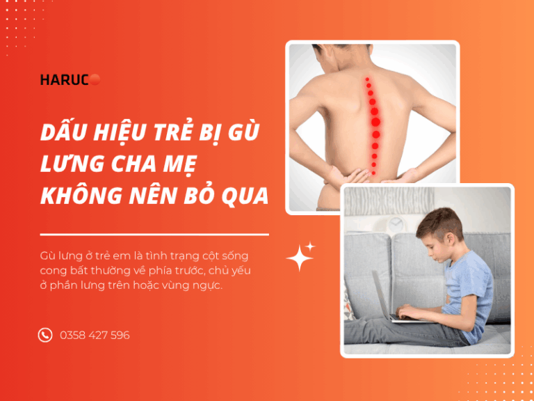 Dấu hiệu trẻ bị gù lưng cha mẹ không nên bỏ qua