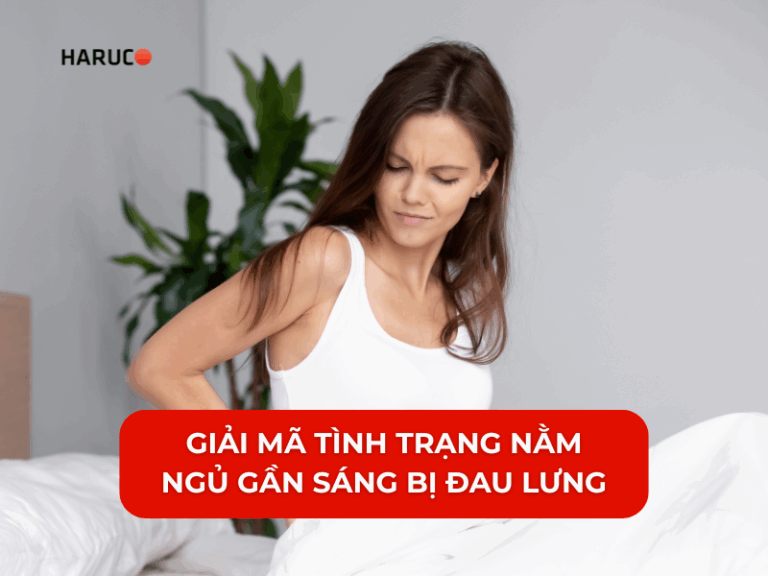 Giải mã tình trạng nằm ngủ gần sáng bị đau lưng