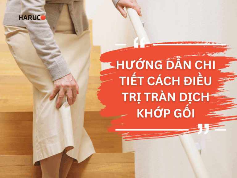 Cách điều trị tràn dịch khớp gối hiệu quả: Hướng dẫn chi tiết