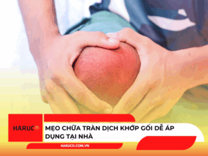 Mẹo chữa tràn dịch khớp gối dễ áp dụng tại nhà