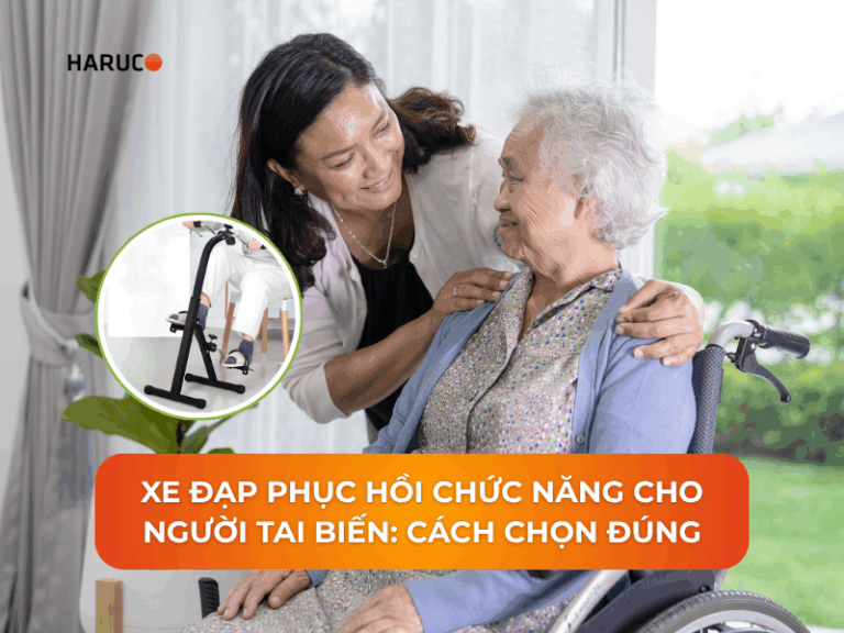 Bí quyết lựa chọn xe đạp phục hồi chức năng cho người tai biến