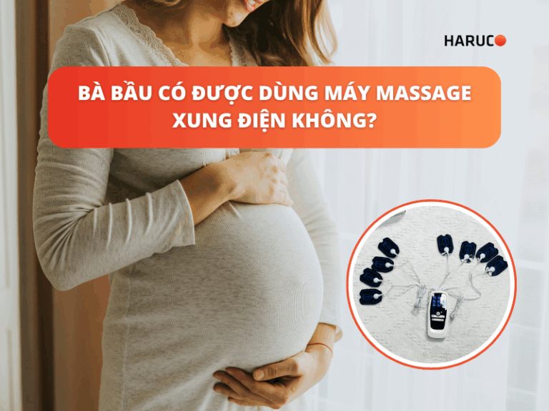 Bà bầu có được dùng máy massage xung điện không?