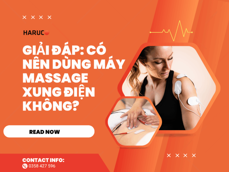 Giải đáp: Có nên dùng máy massage xung điện không?