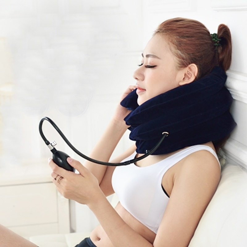 Gối Hơi Trị Liệu Kéo Giãn Đốt Sống Cổ Haruco HRC-04-2