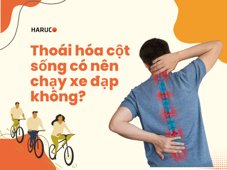 Thoái hóa cột sống có nên chạy xe đạp không?