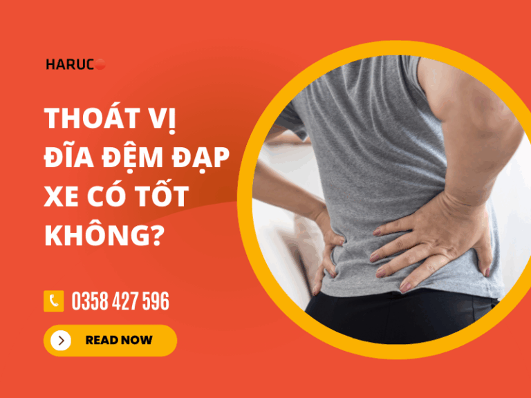 Giải đáp câu hỏi: Bị thoát vị đĩa đệm đạp xe có tốt không?