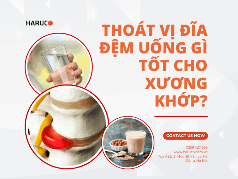 Thoát vị đĩa đệm uống gì tốt cho xương khớp?