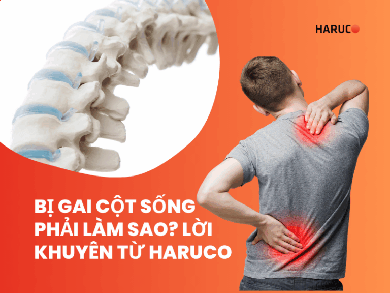 Bị gai cột sống phải làm sao để giảm đau hiệu quả?