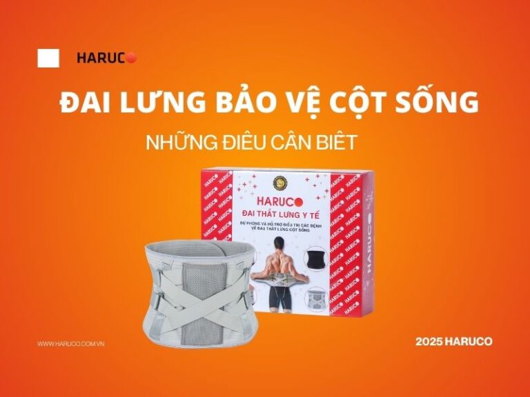 Lợi ích của đai lưng bảo vệ cột sống và những điều cần biết