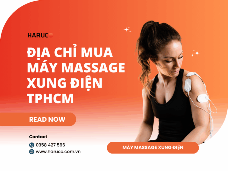 Mua máy massage xung điện TPHCM ở đâu uy tín, giá tốt