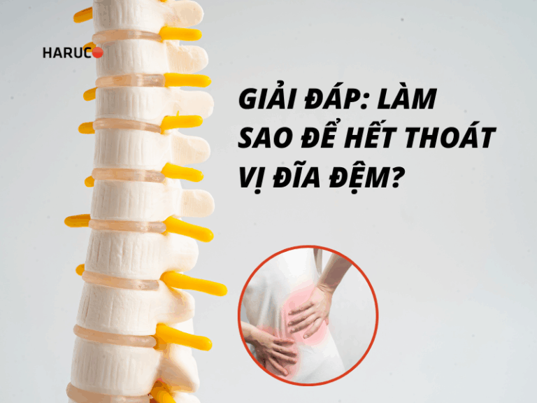 Giải đáp: Làm sao để hết thoát vị đĩa đệm?
