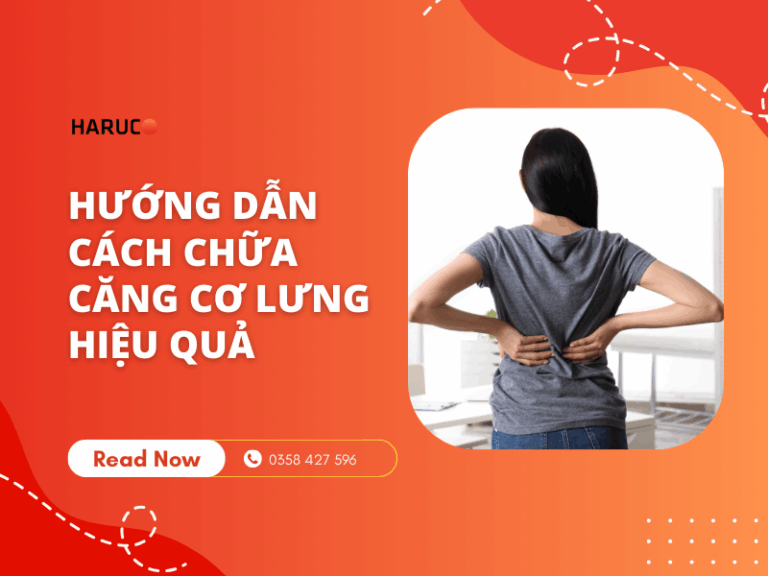 Hướng dẫn cách chữa căng cơ lưng hiệu quả
