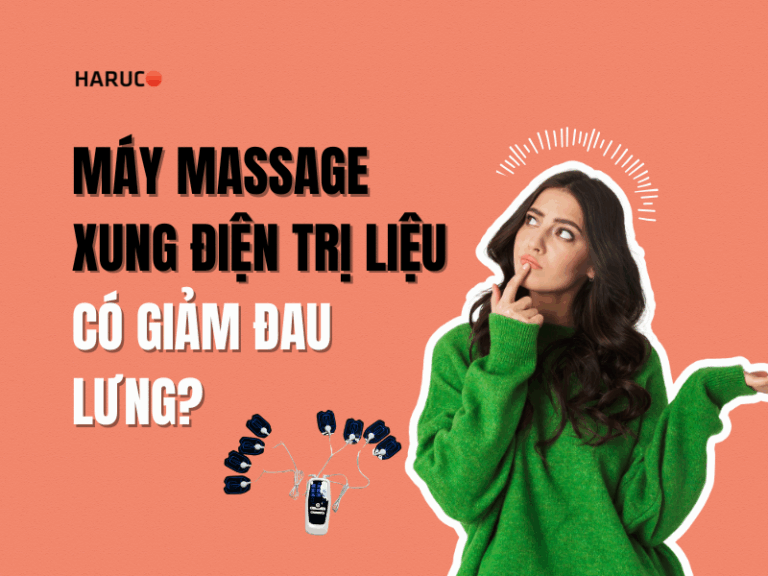 Máy massage xung điện trị liệu có giảm đau lưng?