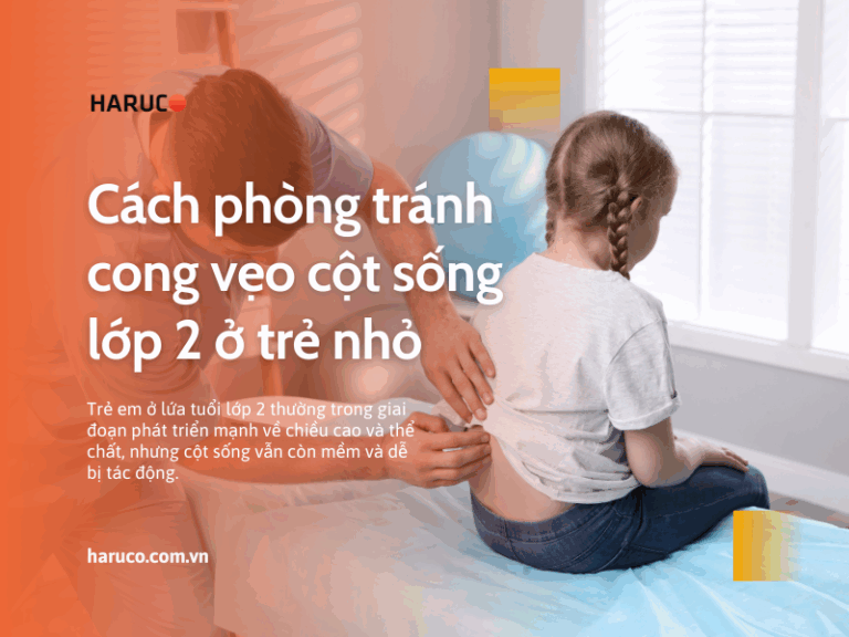 Cách phòng tránh cong vẹo cột sống lớp 2 ở trẻ nhỏ