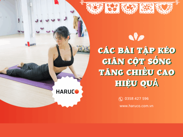 Các bài tập kéo giãn cột sống tăng chiều cao hiệu quả