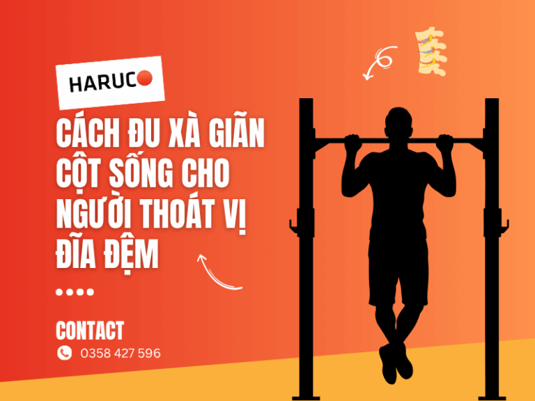 Cách đu xà giãn cột sống cho người thoát vị đĩa đệm