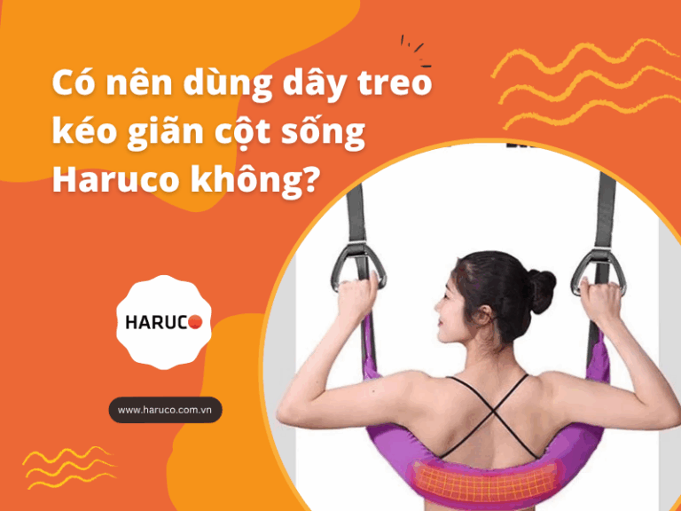 Có nên dùng dây treo kéo giãn cột sống Haruco không?