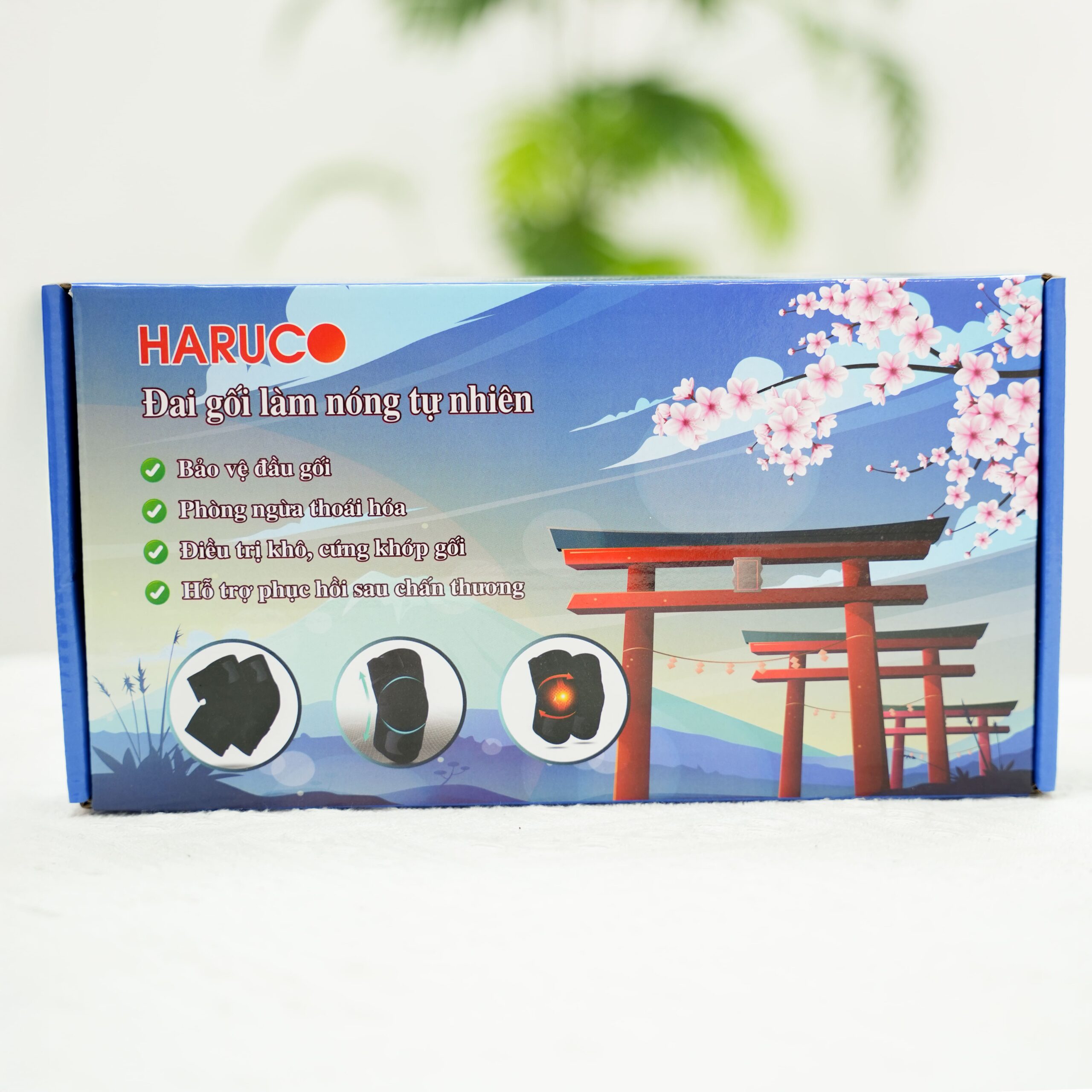 Đai Gối Đá Nóng Haruco HRC-08-4