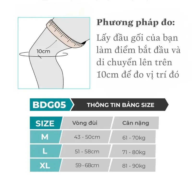 Đai Gối Thể Thao Haruco HRC-08-2