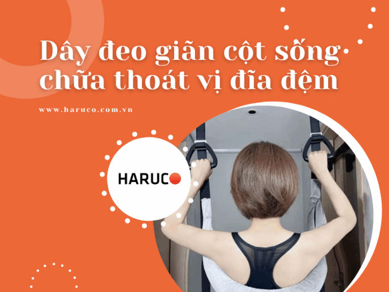 Dây đeo giãn cột sống chữa thoát vị đĩa đệm