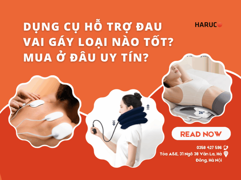 Dụng cụ hỗ trợ đau vai gáy loại nào tốt? Mua ở đâu uy tín?