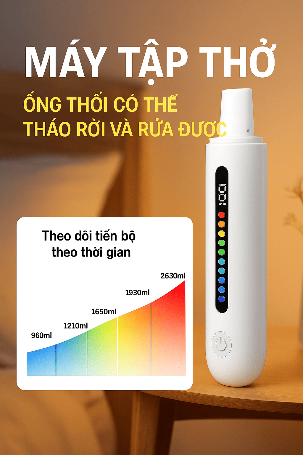 Máy Tập Thở Haruco HRC-66-1