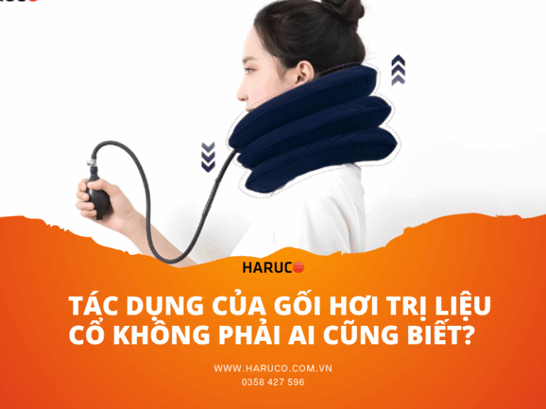 Tác dụng của gối hơi trị liệu cổ không phải ai cũng biết?