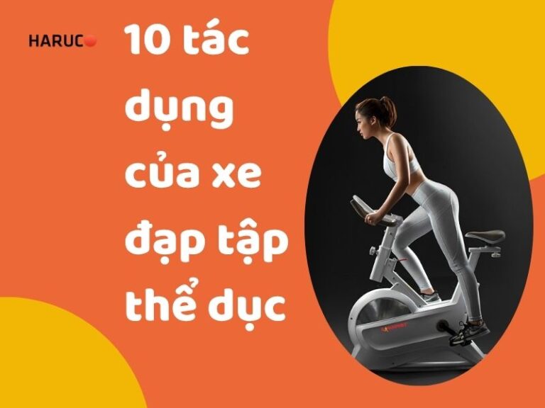 10 tác dụng của xe đạp tập thể dục trong việc giữ gìn vóc dáng