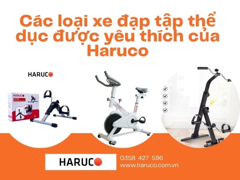 Các loại xe đạp tập thể dục được yêu thích của Haruco