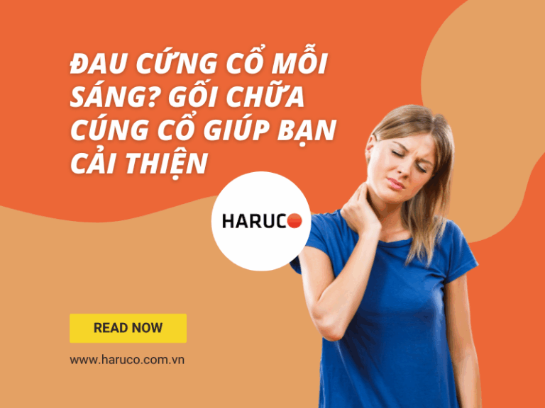 Đau cứng cổ mỗi sáng? Gối chữa cúng cổ giúp bạn cải thiện